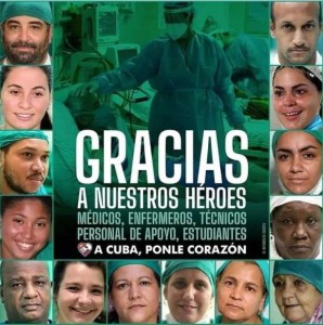 Rostros de médicos