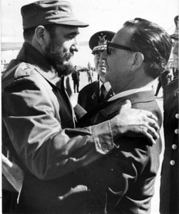 Fidel y Allende